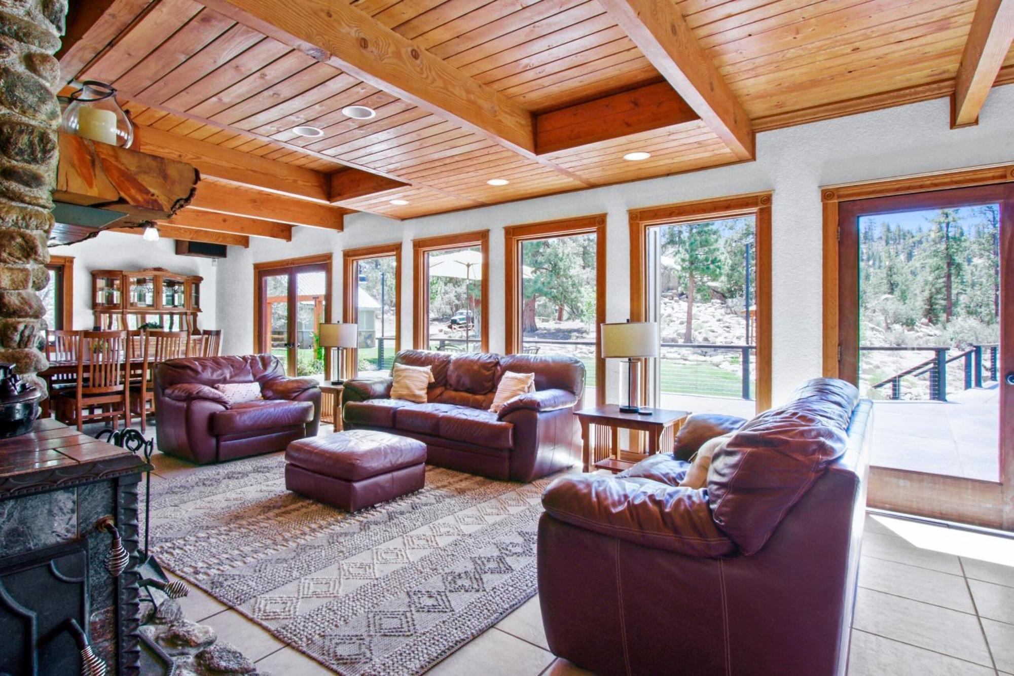 Cienaga Creek Ranch Villa Big Bear Lake Rom bilde
